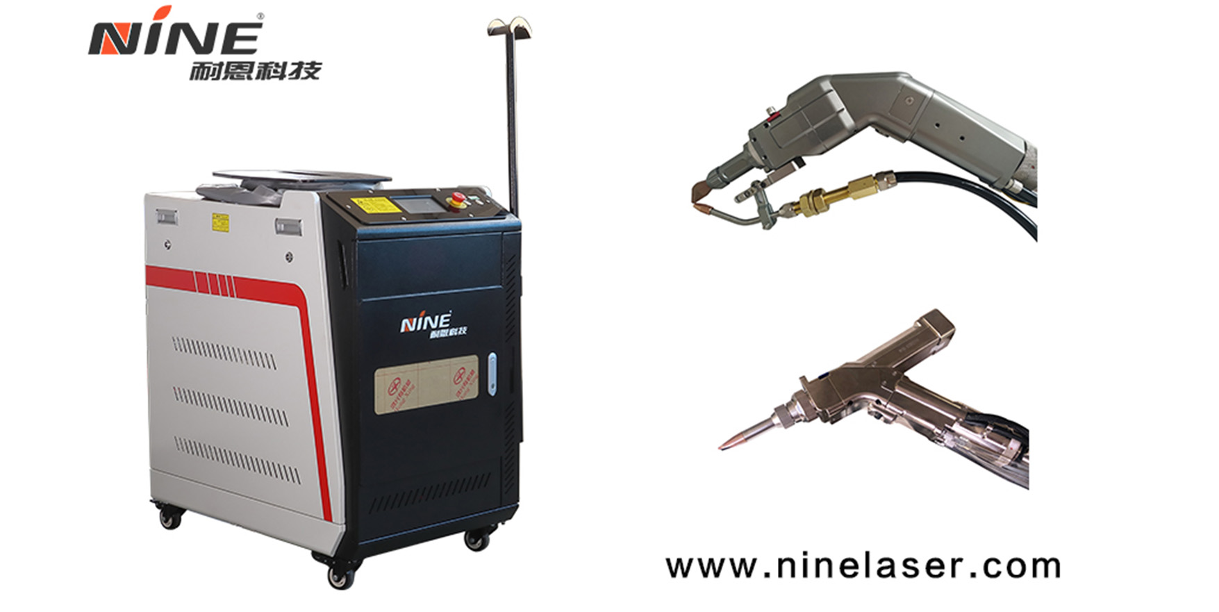 Hand held laser welding machine